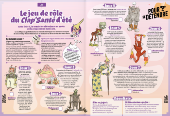 Le jeu de rôle du Clap'Santé d'été